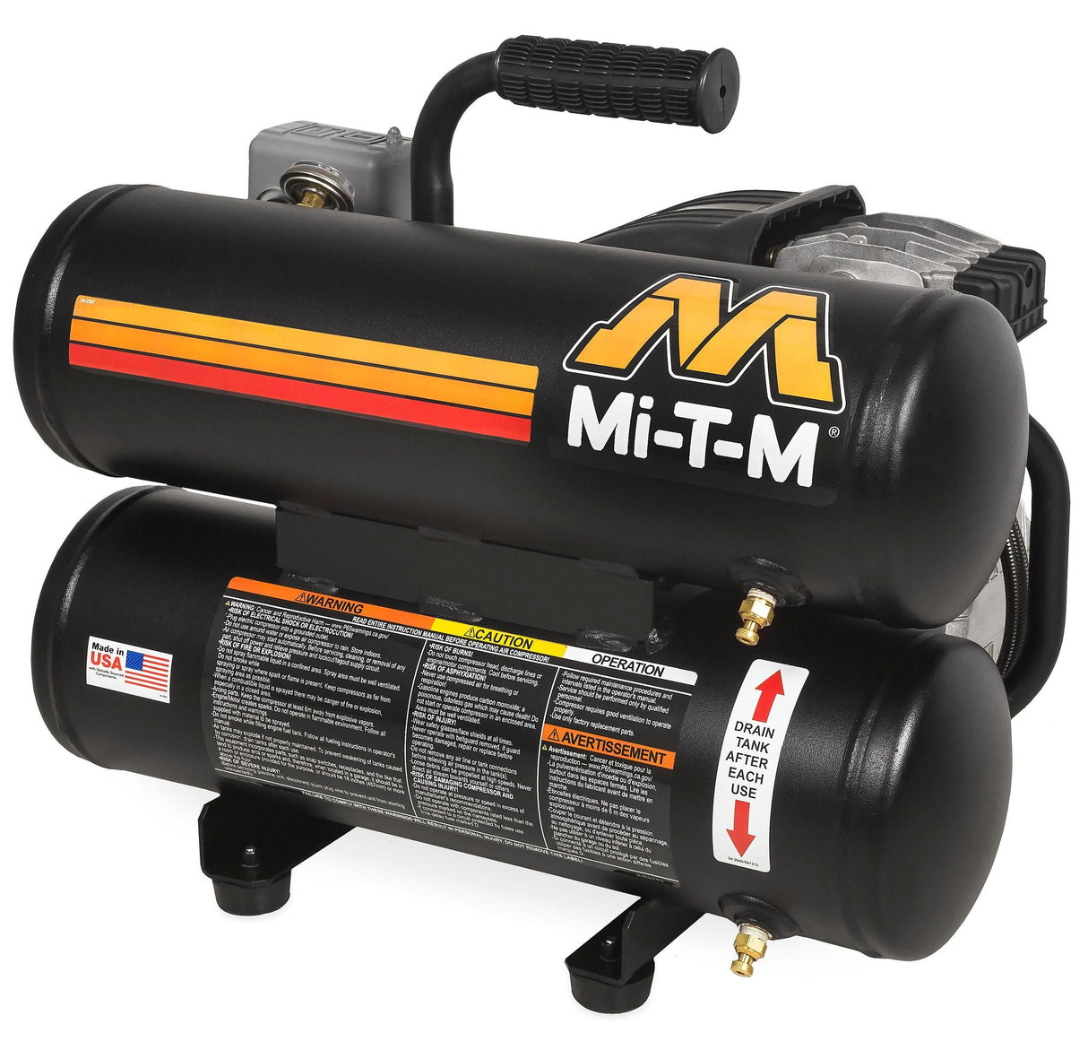 Electric Air Compressor – Mi-T-M 5 Gallon, 2.0 HP, Direct Drive (AM1-HE02-05M)