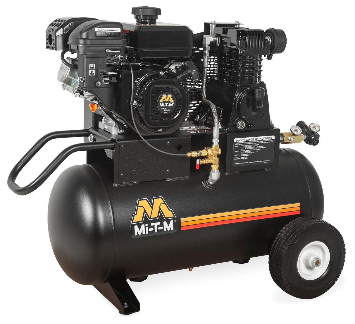 Gas Powered 20 Gallons Air Compressor – Mi-T-M AM1-PM07-20M