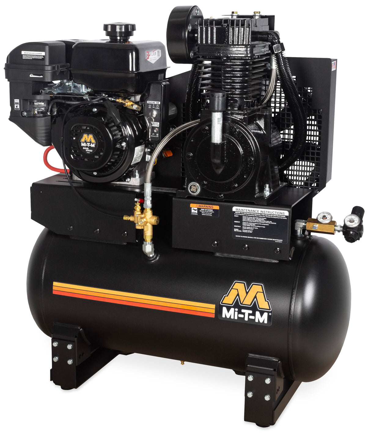 Air Compressor 30 Gallon – Mi-T-M 300cc Electric Start (AM2-SM09-30ME)