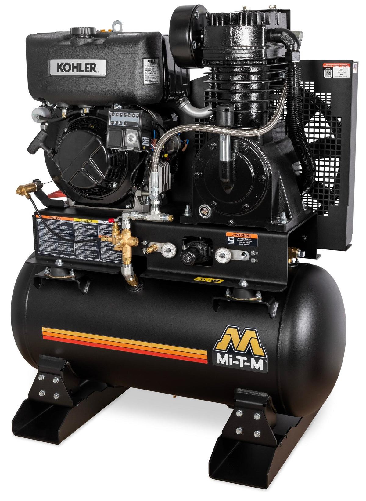 M Compressor Diesel Air Compressor – Mi-T-M 30 Gallon, 9.1 HP Kohler Engine (ABS-9K ...